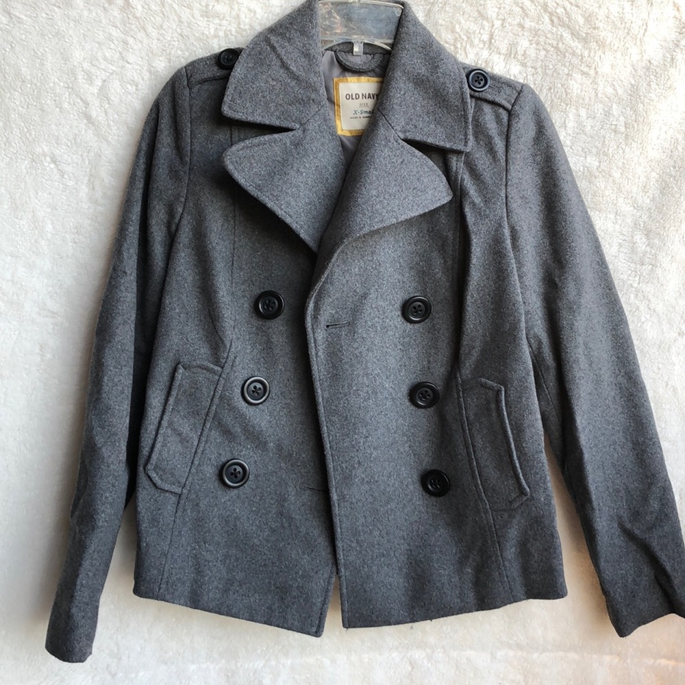 Grey coat